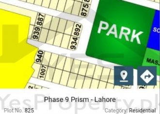 1 KANAL PLOT FOR SALE IN DHA PHASE 9 PRISM