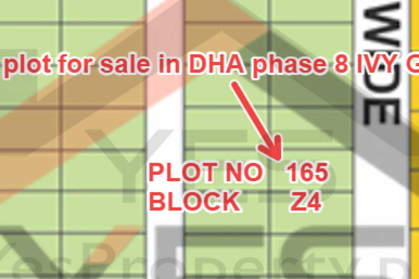 5Marla plot for sale in DHA phase 8 IVY GREEN