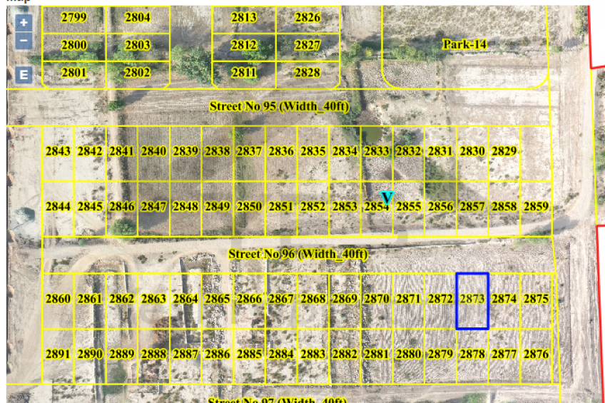 8 MARLA PLOT FOR SALE IN DHA MULTAN V- 2873