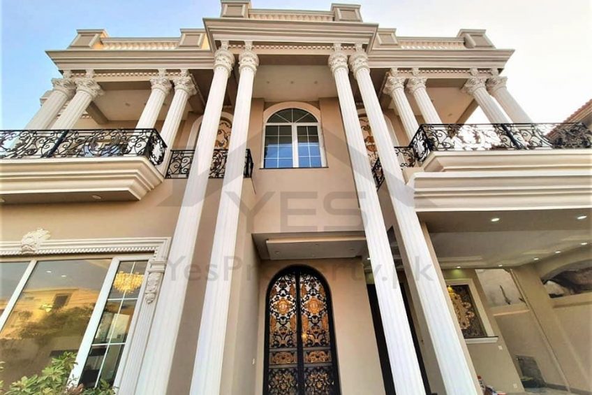 1 Kanal Victorian Design House For Sale On 60 Feet Road Izmir Town Lahore