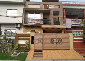 9 Marla Brand New Facing Park House For Sale In Johar Town Lahore