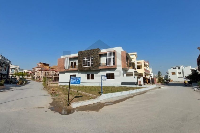 12 Marla New Luxury Corner House For Sale Media Town Near By Islamabad Highway