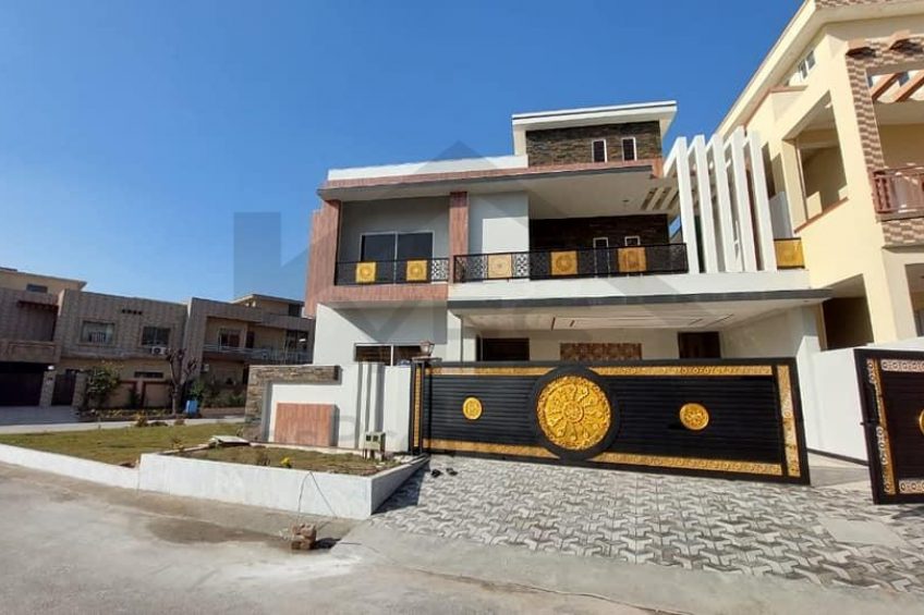 12 Marla New Luxury Corner House For Sale Media Town Near By Islamabad Highway