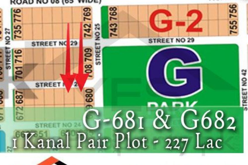 1 Kanal Pair Plot G-81 & G-82 DHA MULTAN