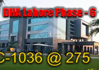 22.4 Marla Plot for Sale in Dha phase 6 Lahore C-1036