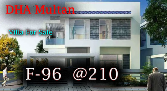 9 Marla Villa for Sale in DHA Multan F-96