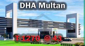 5 marla Plot for sale in DHA Multan T-1270