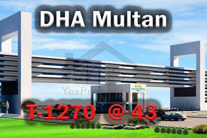 5 marla Plot for sale in DHA Multan T-1270