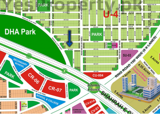 1 Kanal Plot for Sale in DHA Multan U-812