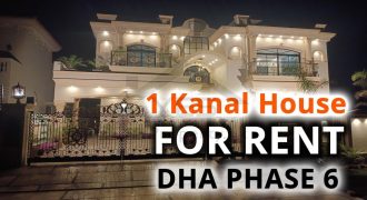 1 Kanal House available for Rent in DHA Phase 6