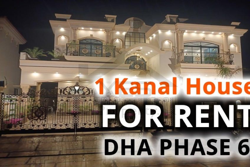 1 Kanal House available for Rent in DHA Phase 6