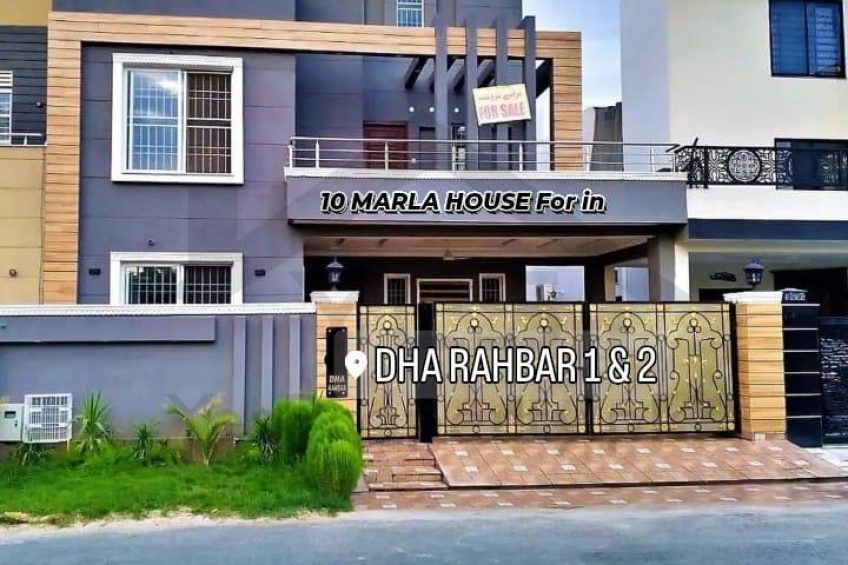 10-Marla New House For Sale in DHA 11 Rahbar Lahore.