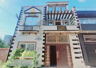 5 Marla Beautiful House For sale Loctaed at Al Rahman garden housings society canal road Lahore