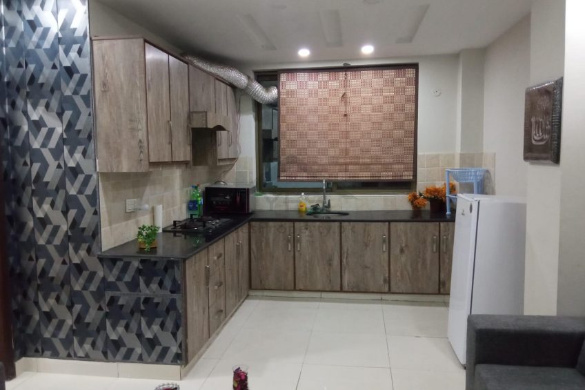 One Bedroom fully furnished apartment is available for rent in Bahria Town Lahore