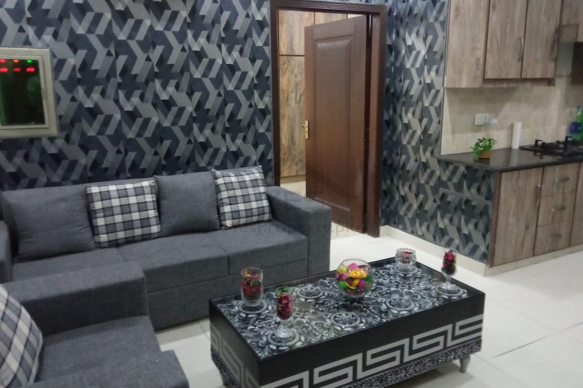 One Bedroom fully furnished apartment is available for rent in Bahria Town Lahore