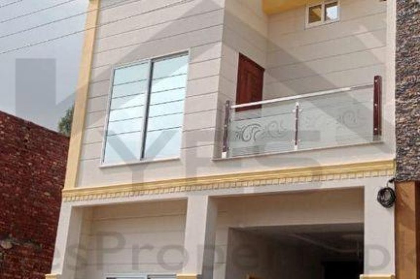 3 Marla Brand New Double Storey Modren designed House For Sale in Al-Hafeez Garden Phase 5 Main Canal Road Lahore