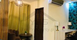 One bed full furnished apartment available for rent in bahria town Lahore