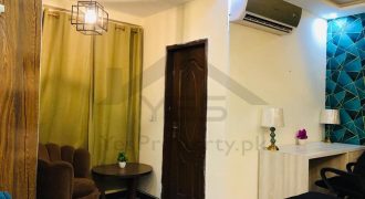 One bed full furnished apartment available for rent in bahria town Lahore