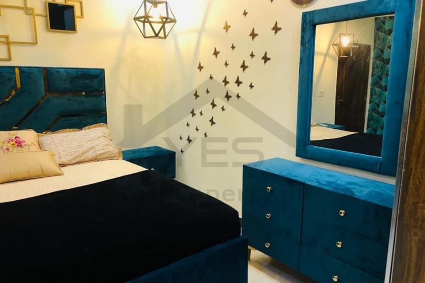 One bed full furnished apartment available for rent in bahria town Lahore