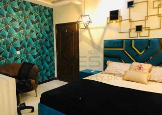 Daily, weekly basis furnished apartment available for rent in bahria town Lahore