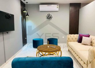 Daily weekly basis furnished apartment available for rent in bahria town Lahore