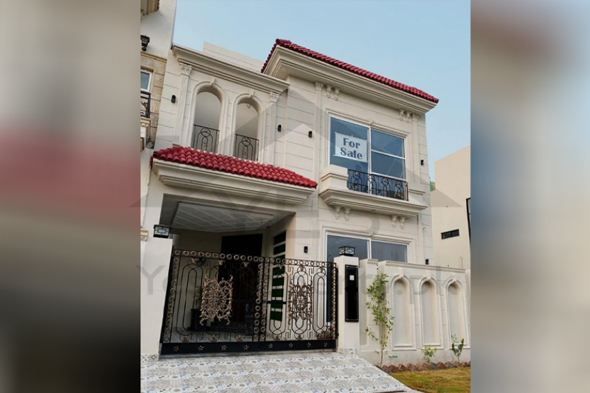 5 Marla brand new luxury house available for sale in block A DHA 9 Town