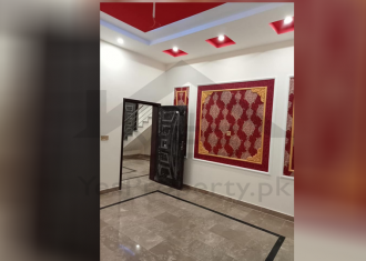 3 Marla 2.5 Story Brand New House For Sale in Mustafa Town Near Punjab Society Phase 2.