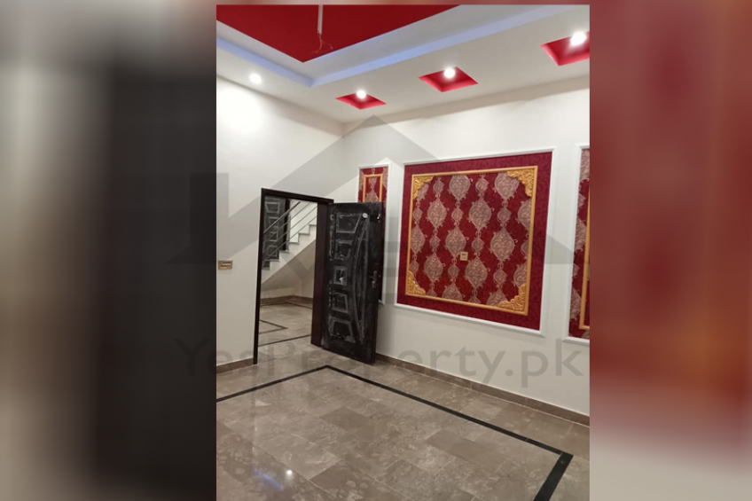 3 Marla 2.5 Story Brand New House For Sale in Mustafa Town Near Punjab Society Phase 2.