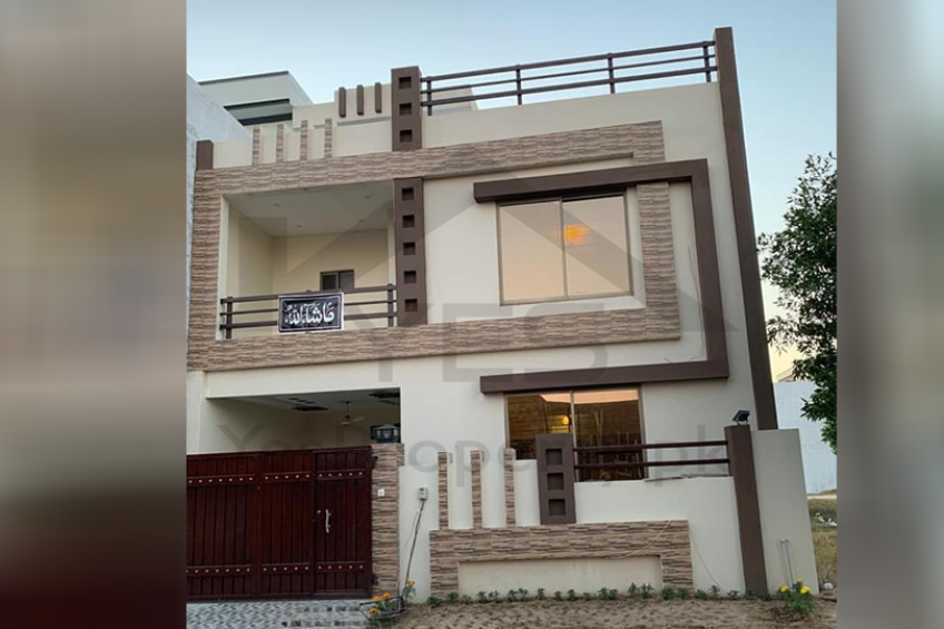 6 Marla Brand New House For Sale Diamond City Sialkot Cantt