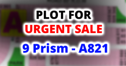Plot for sale in Phase 9 Prism – DHA Lahore
